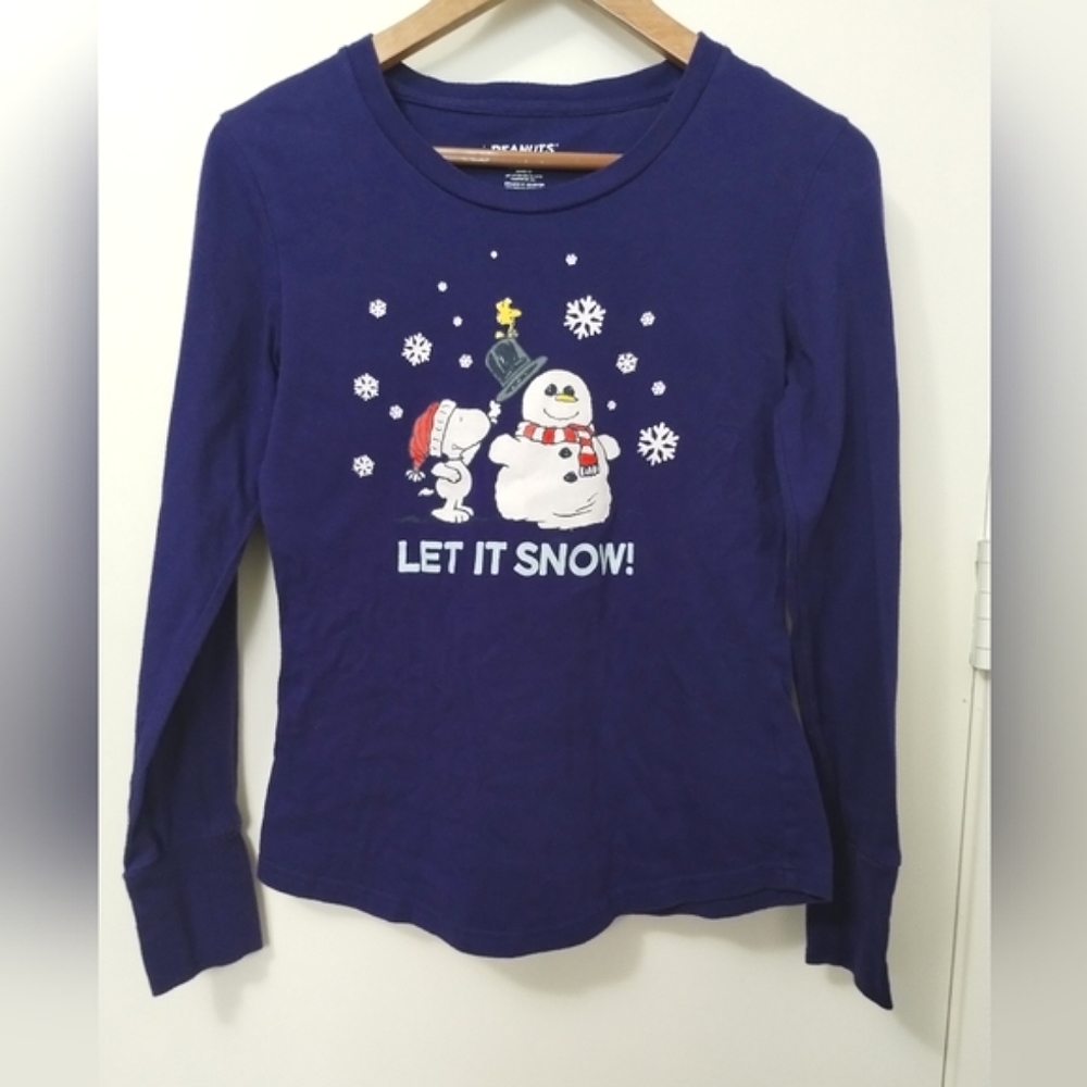 The Peanuts  Christmas Top Snoopy and Woodstock